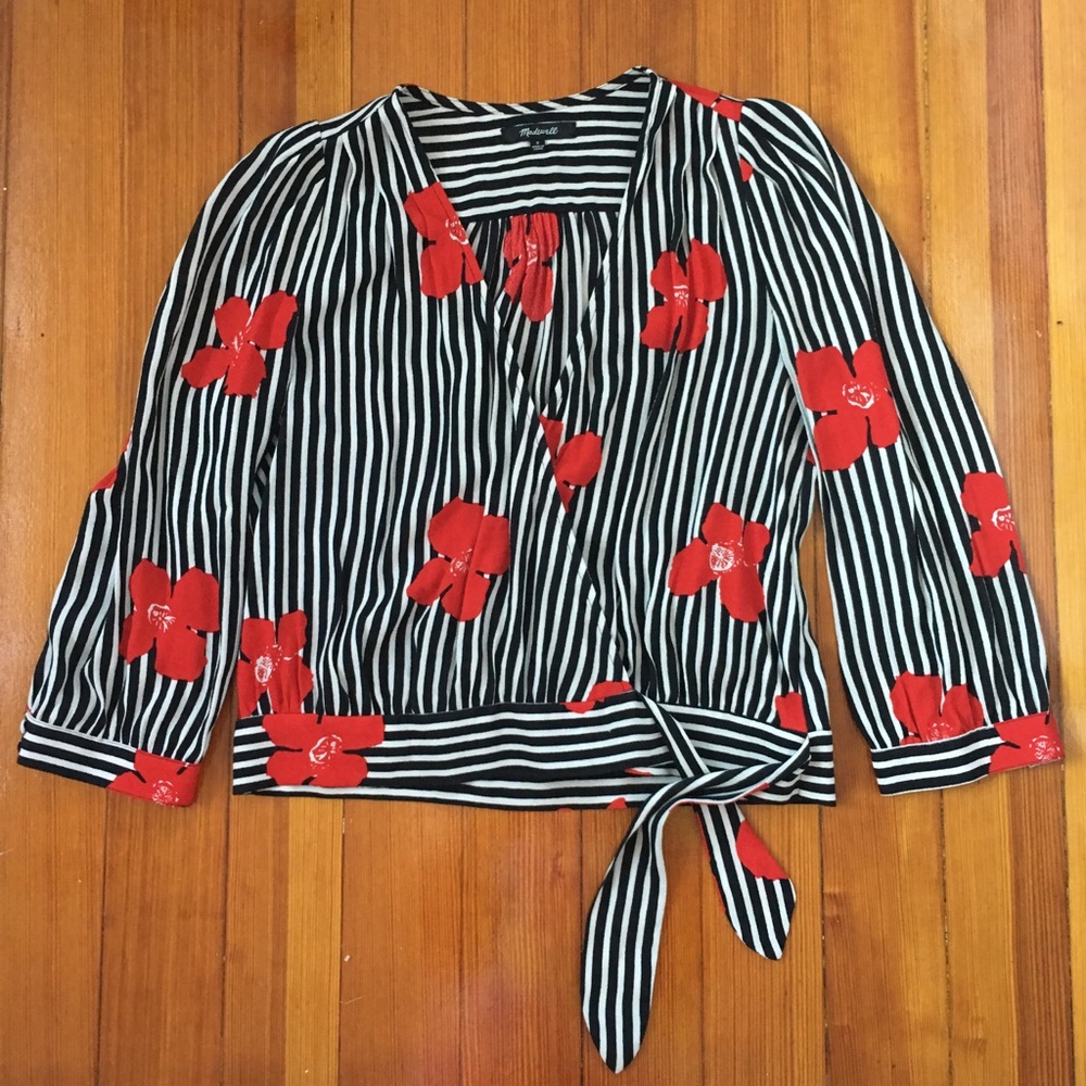 Madewell Wrap Top